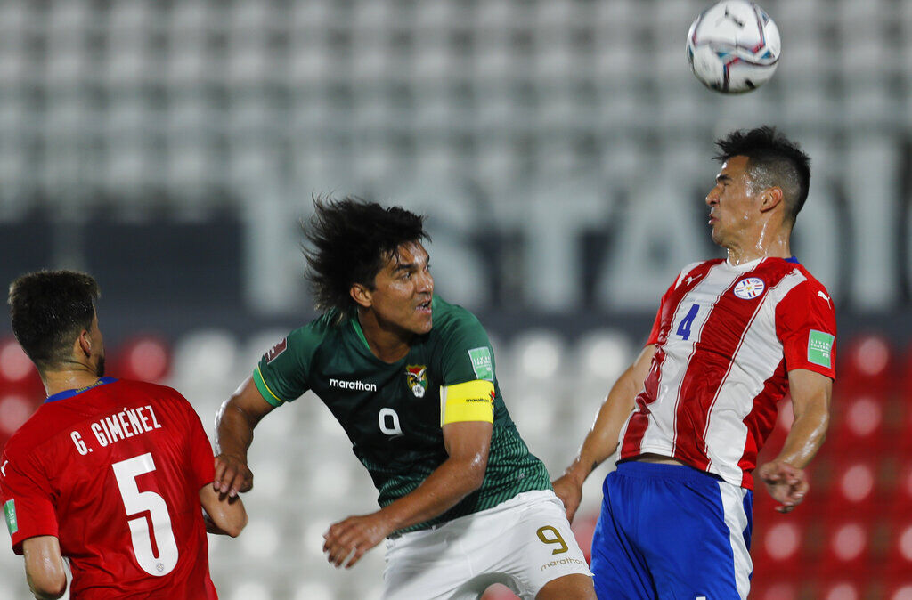 APTOPIX Paraguay Bolivia Wcup Soccer